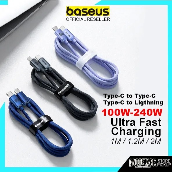 [SG] Baseus 240W Fast Charging Cable I Explorer I Star Speed I Crystal Shine I Liquid Silica Gel I PD 3.0 I QC 3.0 I Power Deliver I Quick Charge