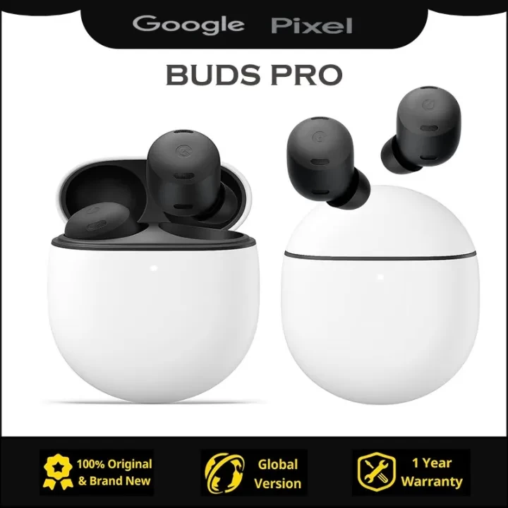 Google Pixel Buds Pro - Wireless Earbuds with Active Noise Cancellation Up to 31 Hour Battery Life with Charging Case Bluetooth Headphones Bluetooth Earbuds